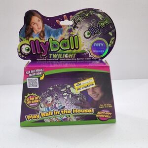 Olly Ball Twilight  Glow In Dark Shock Absorbing Indoor Play